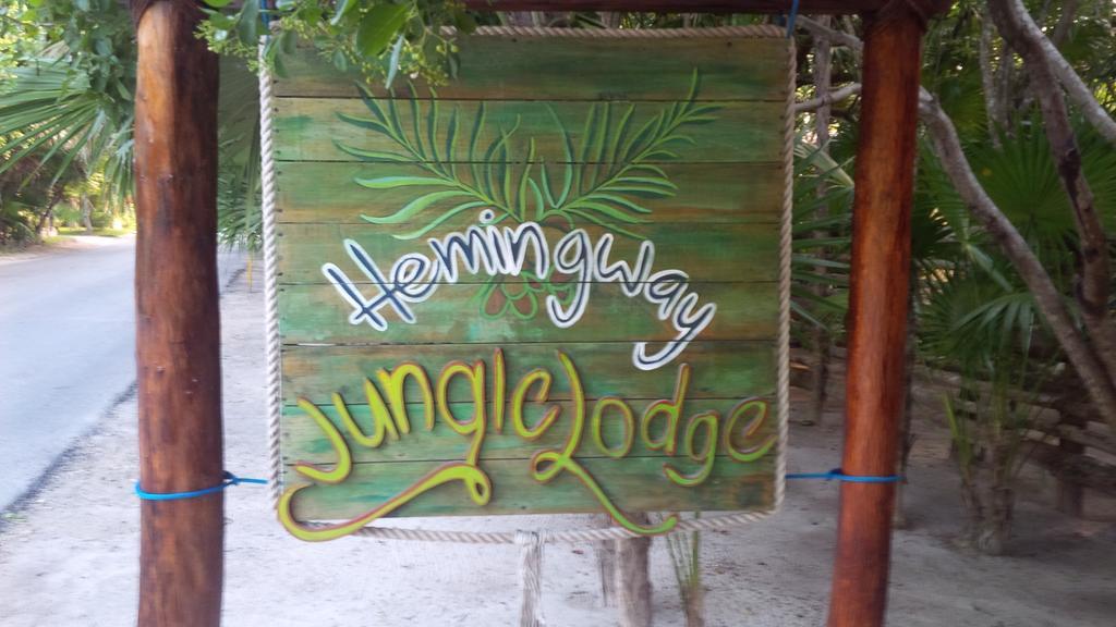 Hemingway Romantic Eco Resort Tulum Bagian luar foto